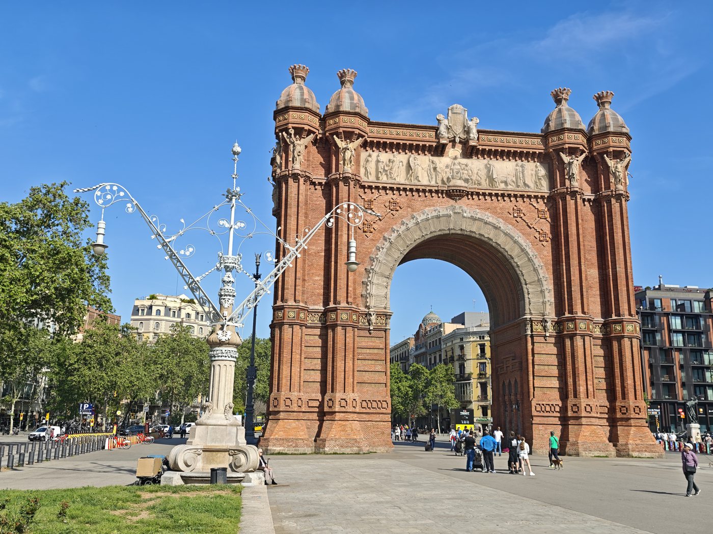 Arc de Triomf in Barcelona