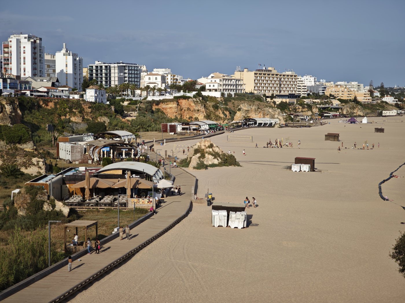 Promenade along Praia da Rocha, Portimão