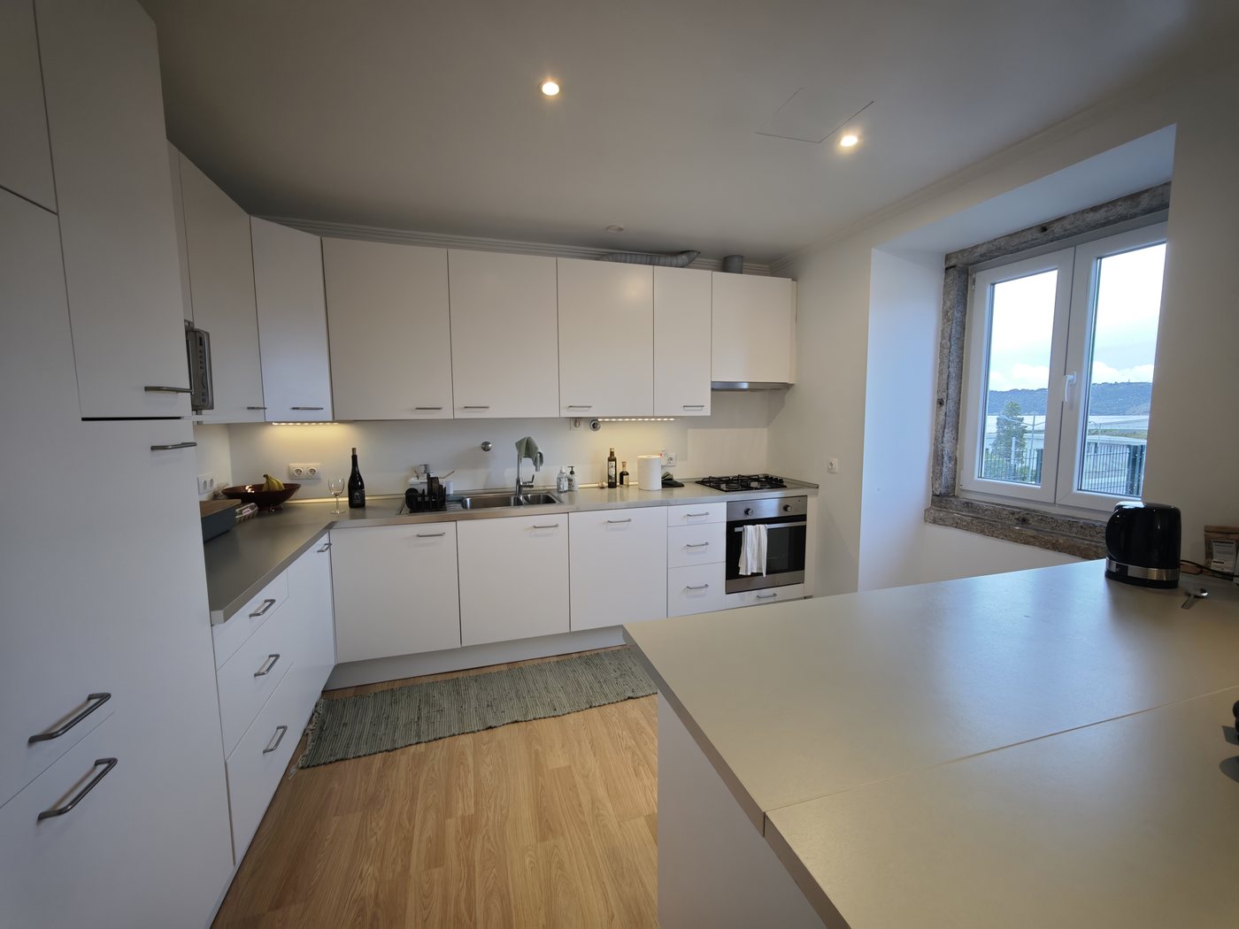 Kitchen of the Lisbon apartment